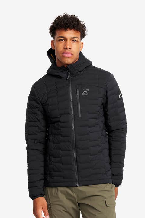 Flex Stretch Hooded Down Jacket