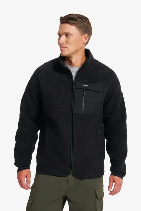 Sherpa Full-zip Fleece Jacket