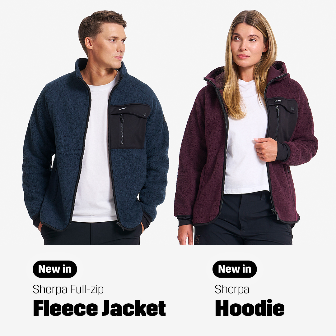 SIP Sherpa Full-zip M + Hoodie W
