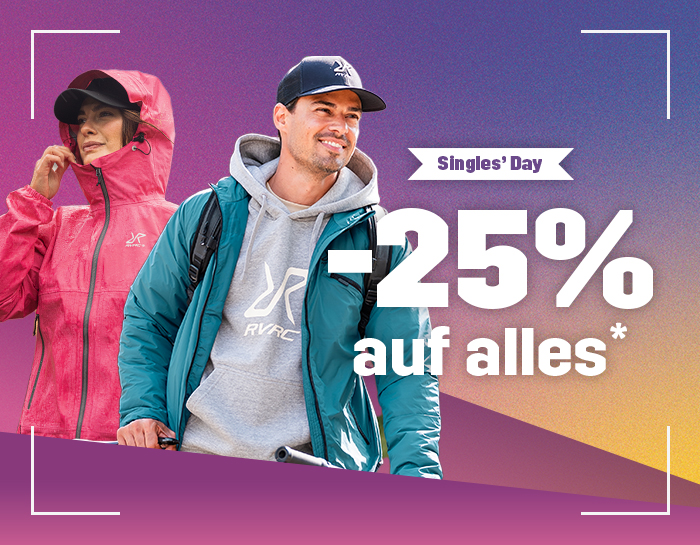 Singles Day – 25% off everything*