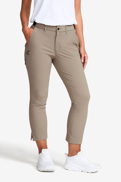 Variety High-waist Cropped Pants