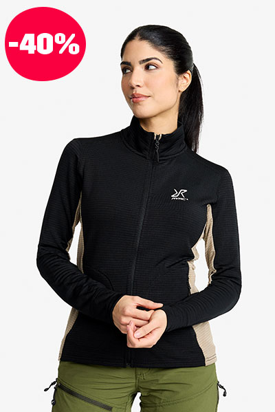 Waffle Full-zip Fleece