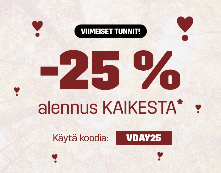 Sitewide 25% off everything*