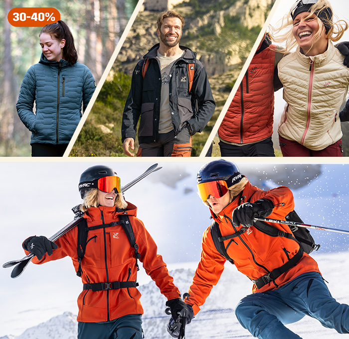 30-40% selected jackets