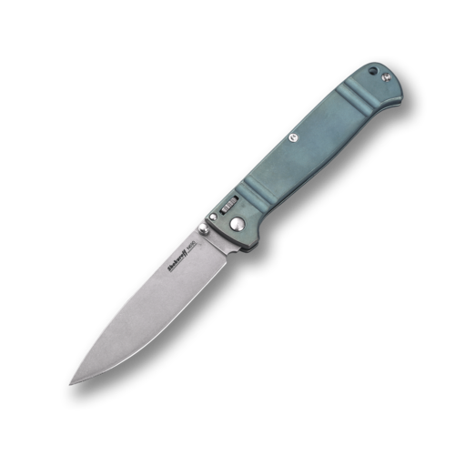 Складной нож Shokuroff Knives M2104 11.5 см SK/M2104S-TI-EMERALD-N690SW