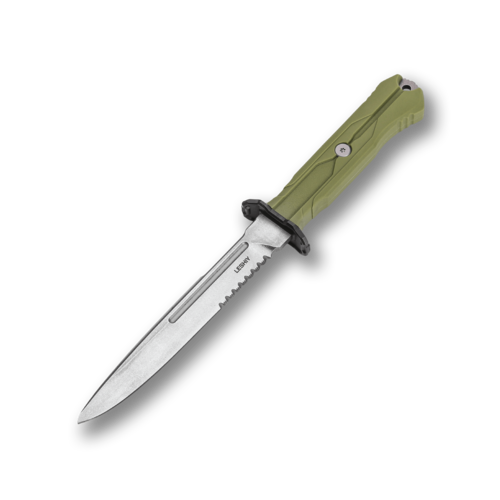 Тактический нож с фиксированным клинком Mr Blade Leshiy 15.4 см MB390-SW/OD-SERR