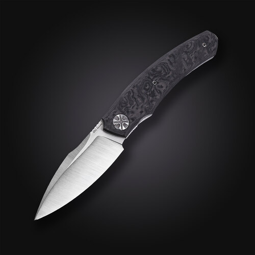 Кастомный складной нож NL Knives Баба Яга 8 см NL/YAGA-M390-CDC-3