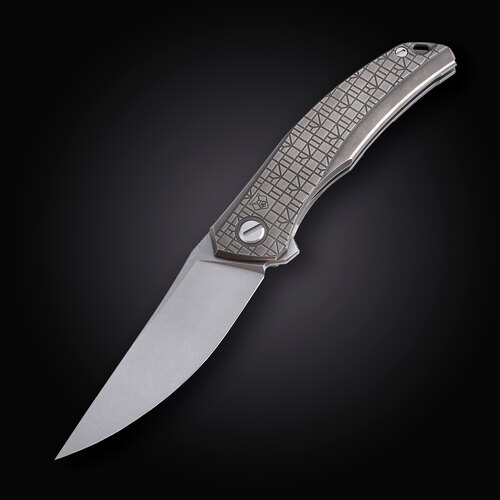 Складной нож Shirogorov Quantum Ursus MRBS 9.5 см SHV/QUANTUM-URSUS-SPECIAL-GRAY-MRBS