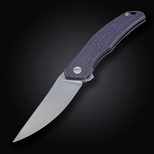 Складной нож Shirogorov Quantum Ursus MRBS 9.5 см SHV/QUANTUM-URSUS-SPECIAL-PURPLE-MRBS