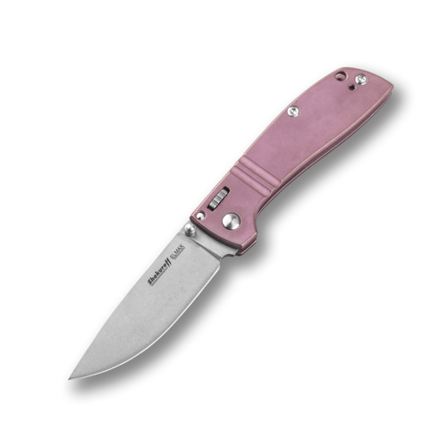 Складной нож Shokuroff Knives M2101 9 см SK/M2101-TI-PINK-ELMAXSW