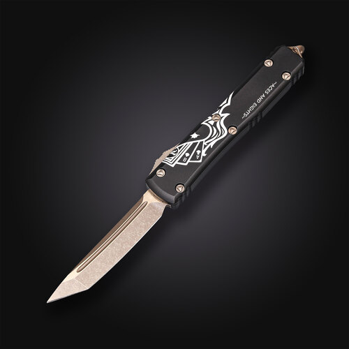 Автоматический фронтальный выкидной нож Microtech/Marfione Signature Series Ultratech 