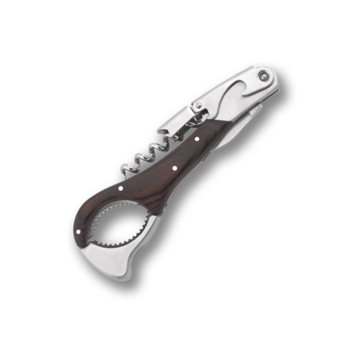 Двухступенчатый нож сомелье с щипцами для шампанского Legnoart Professional LGA-WF-6