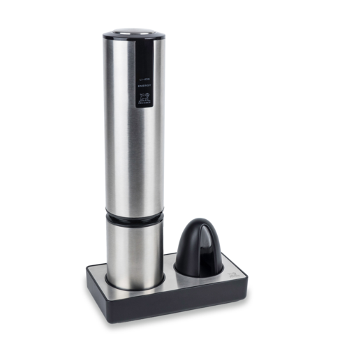 Набор из электрического штопора и обрезателя фольги в подарочной упаковке Peugeot Elis Touch PG200954