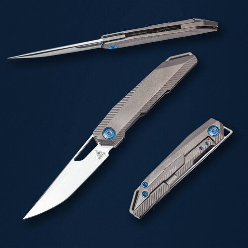 Кастомный складной нож TFK Knives - Mechanics Lab Collaboration 