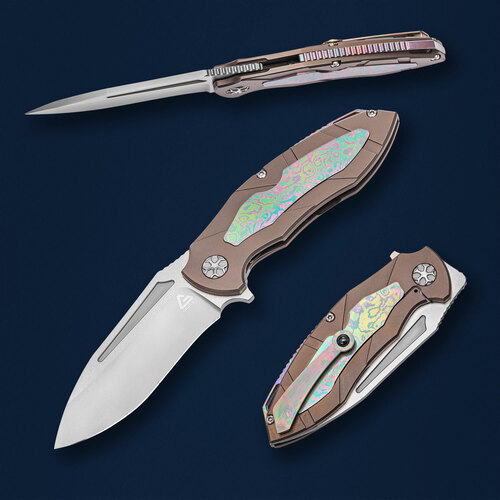 Коллекционный авторский складной нож ручной работы Gazebo Custom 