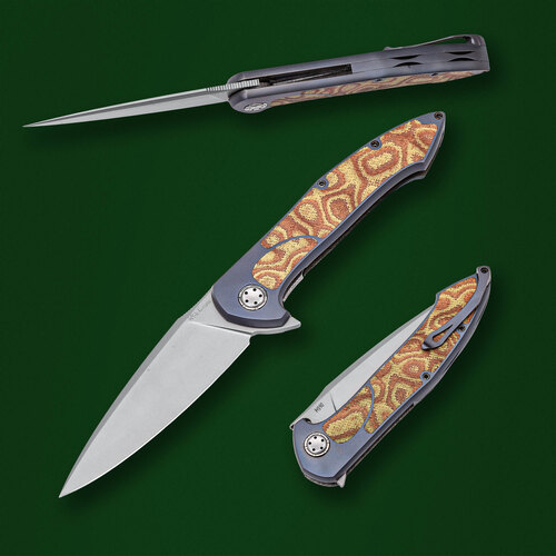 Кастомный складной нож NL Knives KeyOne (K1) 8.5 см NL/K1-3