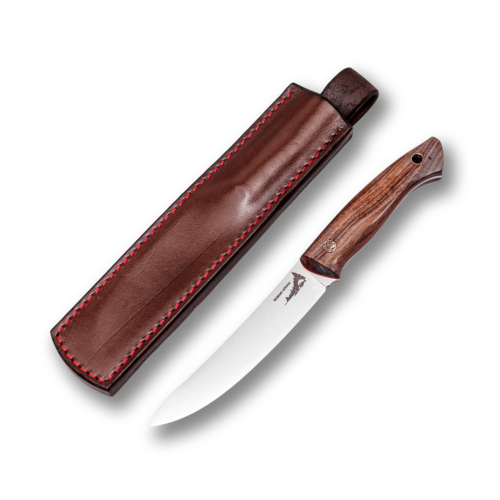Туристический нож с фиксированным клинком Beaver Knife Таёжные Истории 14 см BVR/11744