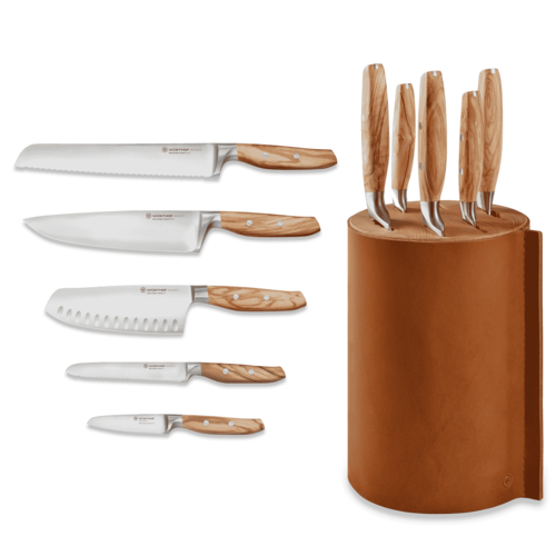 Набор из 5-и кухонных ножей Wuesthof Amici на подставке 1091370501