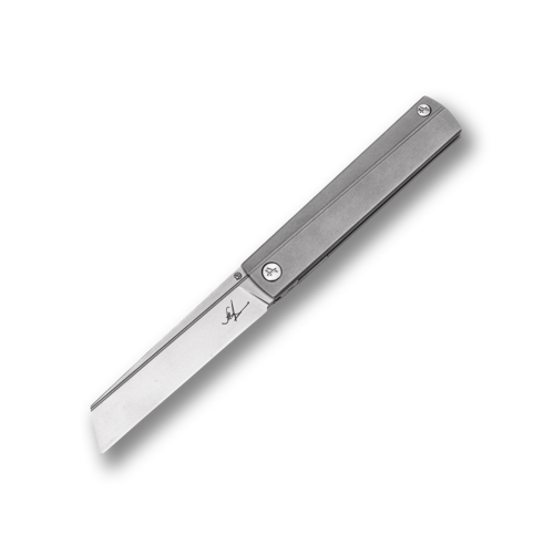 Складной нож Мастерская Чебуркова Katamuki 9.7 см CHE/KAT-ELMAX-3DSWTI