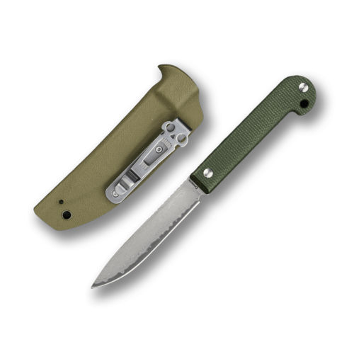 Нож скрытого ношения с фиксированным клинком Daggerr Ataman 9 см DG2409S-MGRN-DMSK