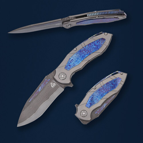 Коллекционный авторский складной нож ручной работы Gazebo Custom 