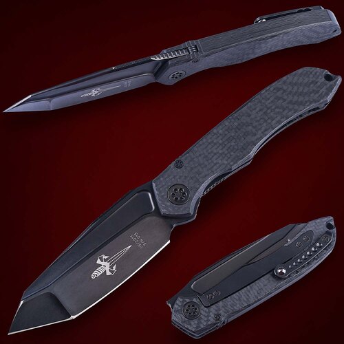 Коллекционный авторский складной нож Marfione Custom 