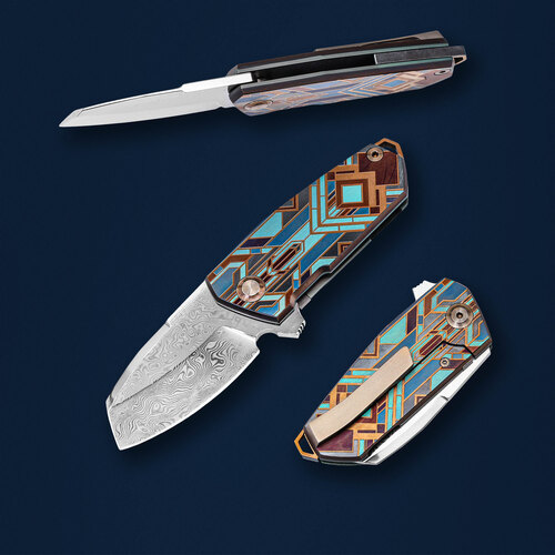 Кастомизированный складной нож Rezat Custom проект 