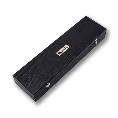 Подарочная шкатулка для длинного ножа или кортика Rezat Collect&Save RZ/BOXL-OAK-BL