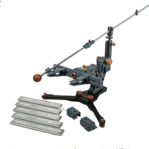 Точилка для ножей Профиль Pioneer GE «Стальная Искра» + набор из 5-ти алмазных пластин TS-P1250140