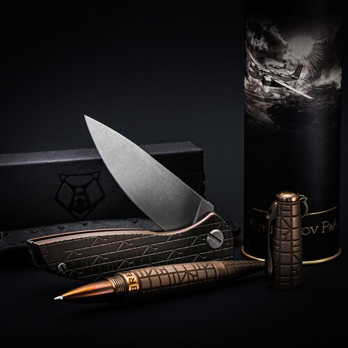 Коллекционный сет Shirogorov - Streltsov с фирменным паттерном Rezat от Дмитрия Синькевича SHV/N-I-BR