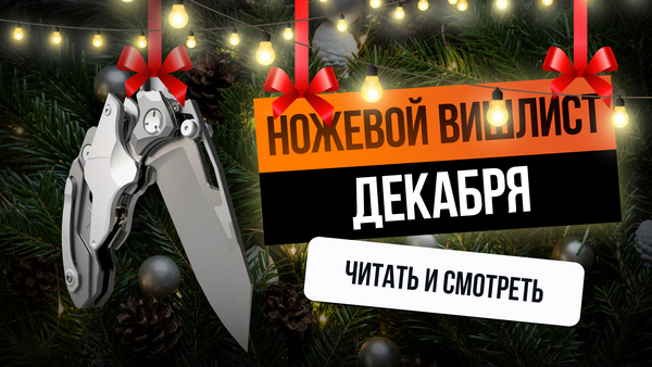Ножевой вишлист декабря