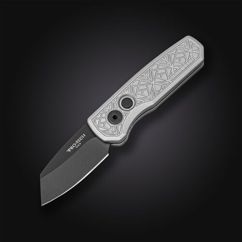 Автоматический складной нож Pro-Tech Runt-5 Reverse Tanto Nexus 5 см R5203-Grey NEXUS