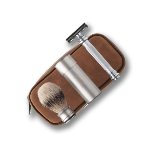 Дорожный набор для бритья DOVO из 2-х предметов 553 056