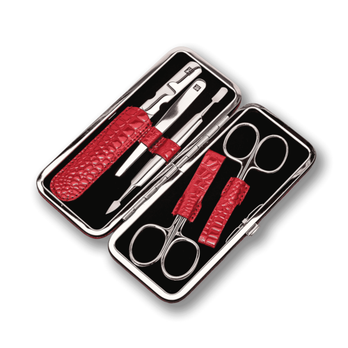 Маникюрный набор Zwilling Beauty Classic в кожаном футляре с выделкой 