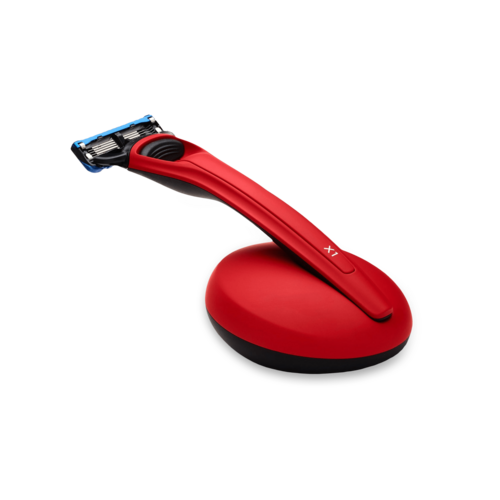 Бритва Bolin Webb X1 Fusion 5 Matte Red с подставкой BW-X1-SET-STD-MATTE-RED