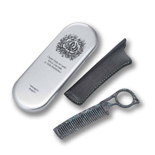 Карманная расческа для бороды и волос Nasgul (Вадим Шайхитдинов) Mark-2 VSH/MARK2-GIFT-206