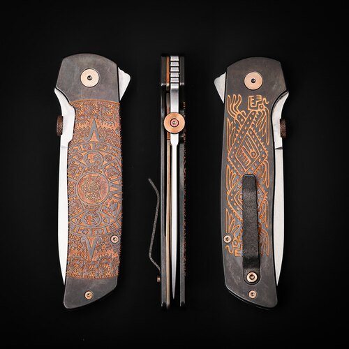 Кастомизированный складной нож Rezat Custom проект 