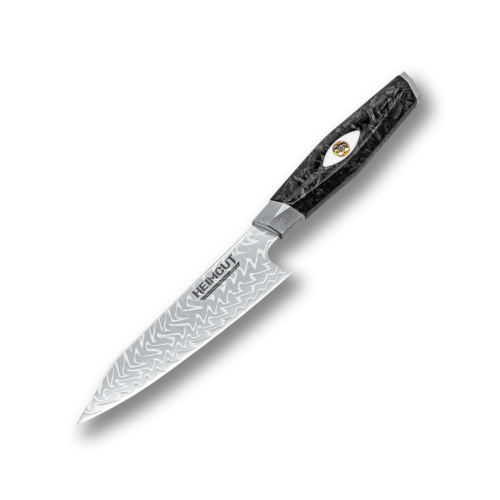 Универсальный кухонный нож Heimcut M390 Damascus 13.7 см HC/M390-UT-15