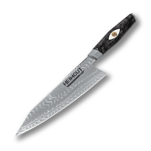 Поварской кухонный нож кирицуке Heimcut M390 Damascus 21.5 см HC/M390-KI-21