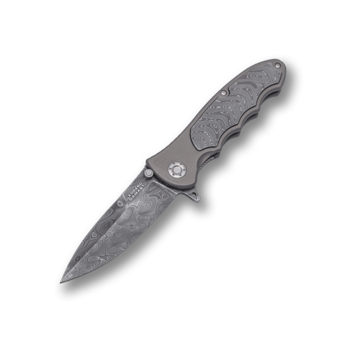 Складной нож Boker Leopard Damascus III 9.7 см BK110237DAM