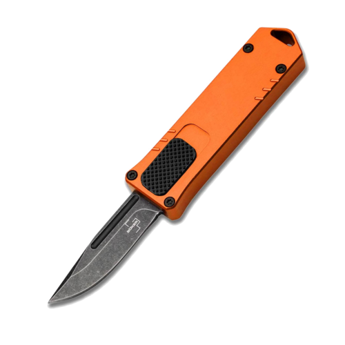 Автоматический фронтальный выкидной нож Boker collaboration with CobraTec USB OTF-2 4.5 см 06EX267