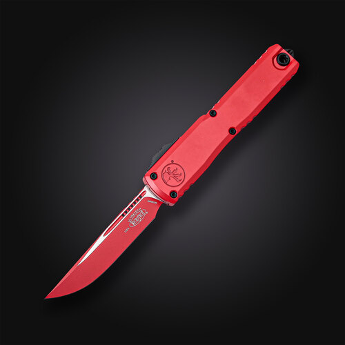 Автоматический фронтальный выкидной нож Microtech/Marfione Ultratech Tactical Gen III ZBP 8.9 см 1121-1RD-C5Z4