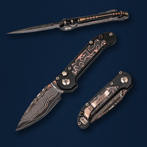 Кастомный автоматический складной нож Anthony Marfione LUDT Gen III (Underwater Demolition Team) 8.9 см 1135-16MS1