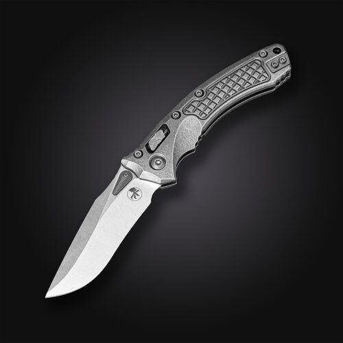 Складной нож Microtech/Marfione Signature Limited Select Amphibian Stonewash Frag Titanium 9.9 см 137RL-10FRMS1