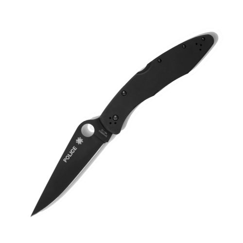 Складной нож Spyderco Police Black 10.5 см 07BKP