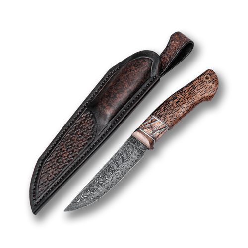 Туристический нож с фиксированным клинком Кузнец Матвеев F2 11.5 см KM/F2-23