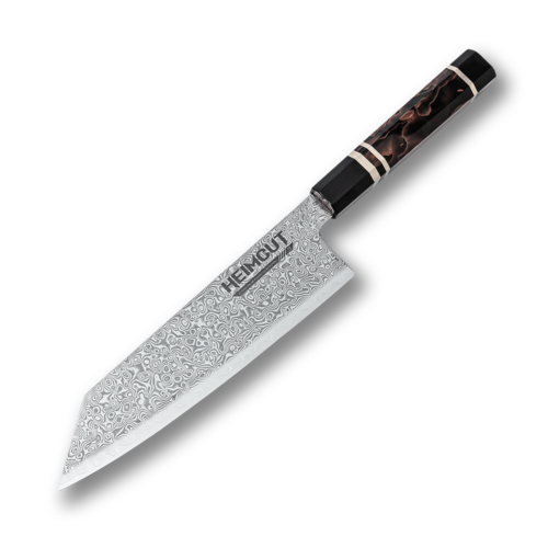 Поварской кухонный нож кирицуке Bunka Heimcut Ultima ZDP-189 Damascus 21 см HC/PREMIUM-D-KIB