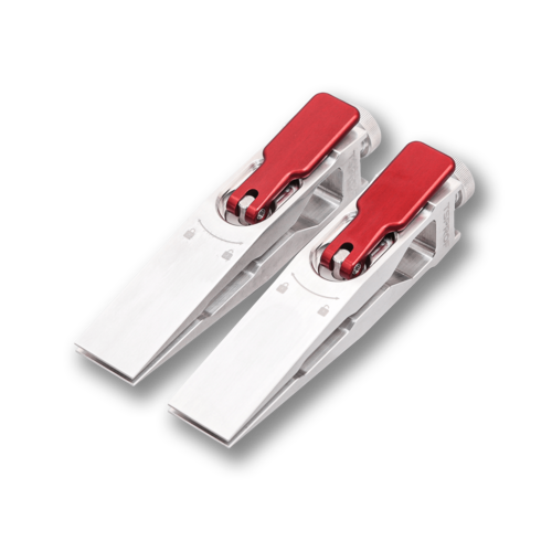 Филейные цельнофрезерованные зажимы TSPROF Quick с эксцентриком (комплект 2 шт) к точилкам Профиль TS-PT250080R