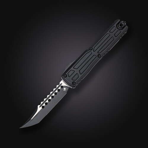 Автоматический фронтальный выкидной нож Microtech/Marfione Signature Limited Ultratech Ex Gen III ZBP Hellhound 8.9 см 1119EX-1TS