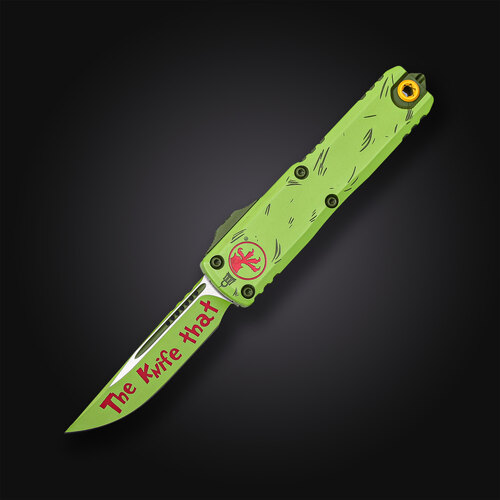 Автоматический фронтальный выкидной нож Microtech/Marfione Signature Limited UTX-85 Gen IV 